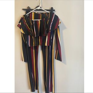 Two piece jumpsuit